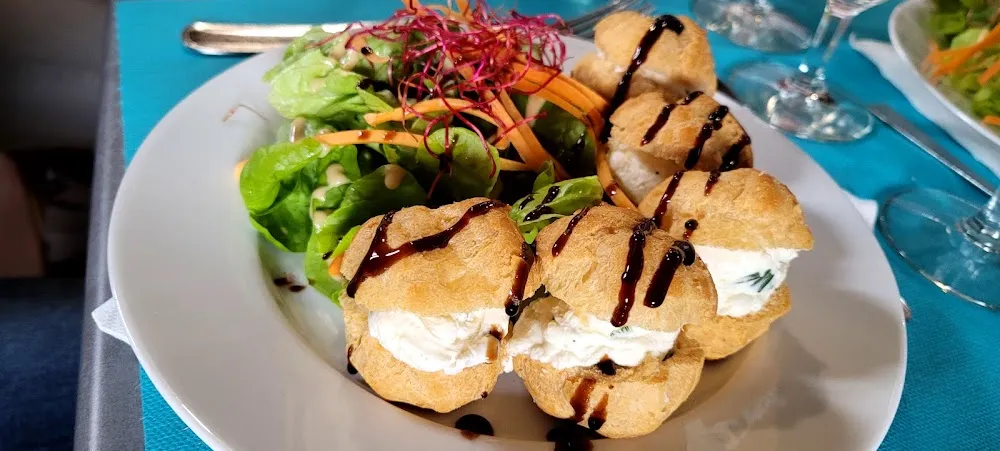 Profiteroles Au Fromage Frais